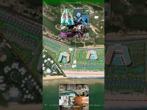 Nơi biển xanh và rừng xanh giao hòa – chỉ có tại Maia Hồ Tràm 🌊🌿 #ngocvenland #maiahotram