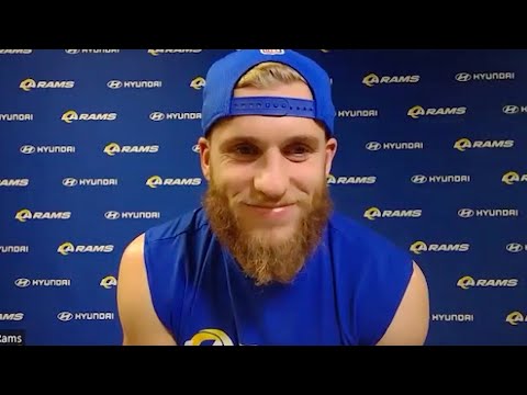 Cooper Kupp On NFC Championship Postgame Moment With Robert Woods, Initial Impression Of Bengals video clip