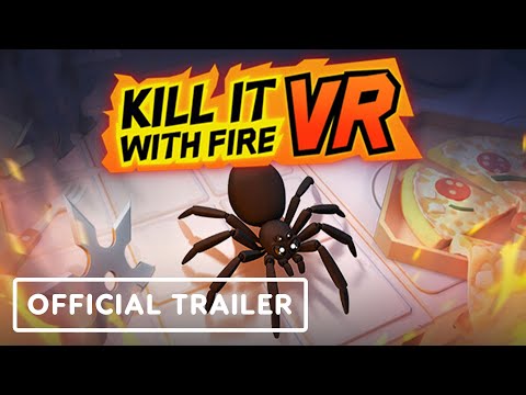 Kill It With Fire VR - Official PlayStation VR2 Release Date Announcement Trailer