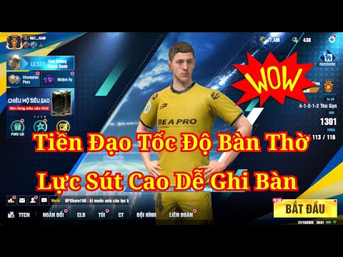 ⚡ Tiền Đạo Đội Hình Chống Handicap - Khắc Chế Cực Mạnh | Be A Pro Football