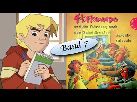 4 1/2 Freunde und die Fahndung nach dem Schuldirektor: Ein Hörbuch zu Mitlesen von Joachim Friedrich