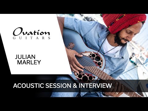 Interview & Acoustic session 🎙🎸 (ENG/FRA): Ovation artist @Julian Marley 2022