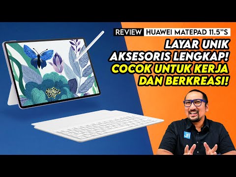 Tablet layar unik dari Huawei dgn aksesoris lengkap utk kerja & berkreasi! Huawei MatePad 11.5”S