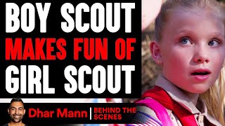 Boy Scout MAKES FUN Of GIRL SCOUT (Behind The Scenes) | Dhar Mann Studios