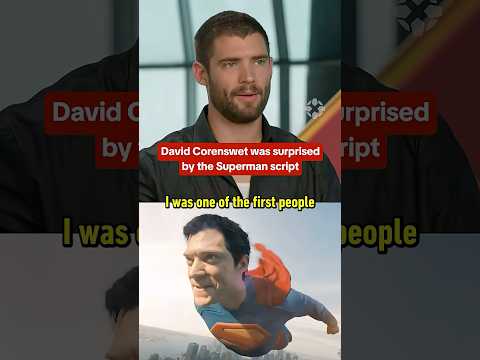 The Superman scene that confused him