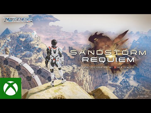 Phantasy Star Online 2 New Genesis Sandstorm Requiem