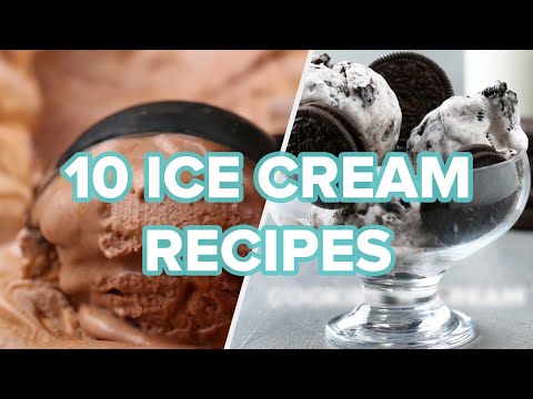 10 Ice Cream Recipes To Keep You Cool All Summer ? Tasty