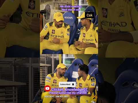 Ms dhoni coaching #viral shorts #trending video #trendingsong #ms dhoni #bcci #icc #csk