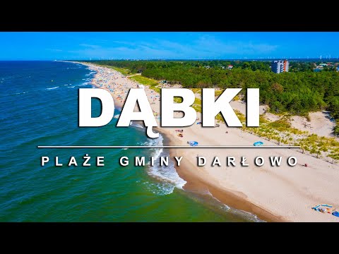 Dąbki plaża - Gmina Darłowo