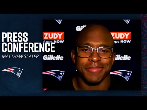 Matthew Slater re-signs with Patriots for a 15th NFL season | Press Conference video clip