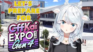 【OffKai Gen4】Preparing for OffKai! Let's check & walk around!【白鹿いおり Ph