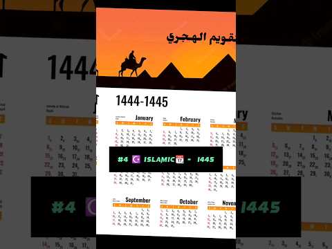 Current year in different calendars #calendar #top10