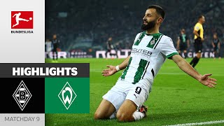 Dominant Home Win! | Borussia M’gladbach — SV Werder Bremen | Highlights | MD 9 – Bundesliga 2024/25