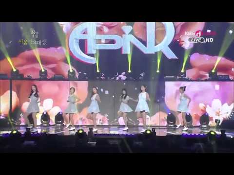 K POP( A Pink ) NoNoNo + Awards SMA 20140124