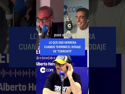 Lo que dijo Herrera cuando terminó el rodaje de Torrente