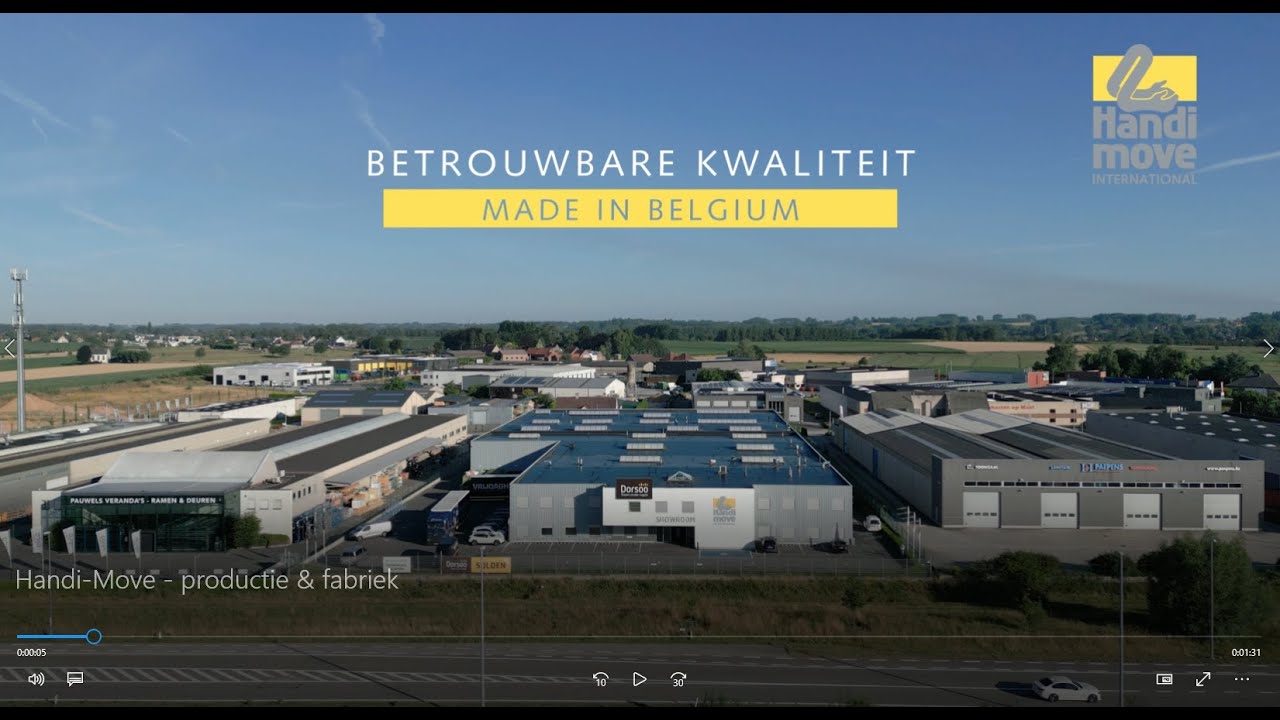 video Betrouwbare kwaliteit, made in Belgium