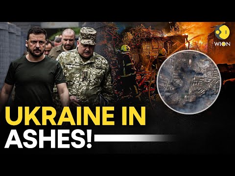 Russia Pounds Ukraine! Putin Attacks Kyiv With Another Major Missile And Drone Attack | War LIVE
