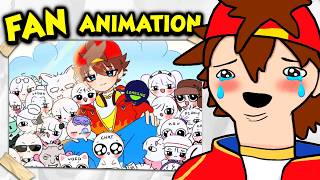 Kenji Reacts To Fan Animation