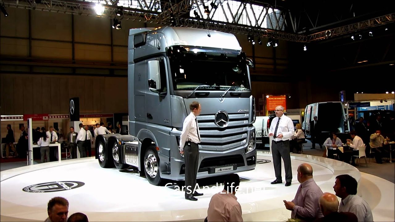 Mercedes actros 2012 youtube #5