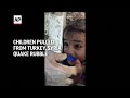 Children pulled from Turkey, Syria quake rubble  - 01:20 min - News - Video