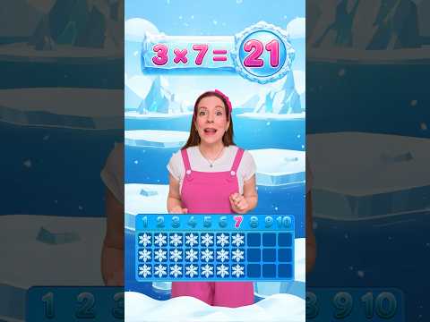 🇬🇧 Table de 3 en anglais - multiplications faciles #education #maths #apprendre #enfants