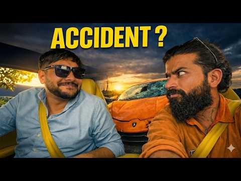 Apni Lamborghini Ka Accident Kardiya Isney 😡