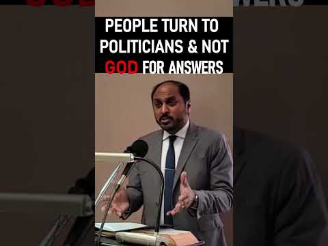 People Turn To Politicians & Not God For Answers - Reverend Romesh Prakashpalan Sermon #shorts