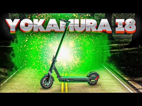 Электросамокат от Yokamura - новинка!!!  Yokamura i8 2021, он стал быстрее и теперь с подвеской!!!!