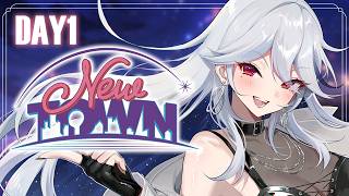 【#NEWTOWN】DAY1✦はじめまして！ド素人、職を求めて三千里。【月城アオイ】