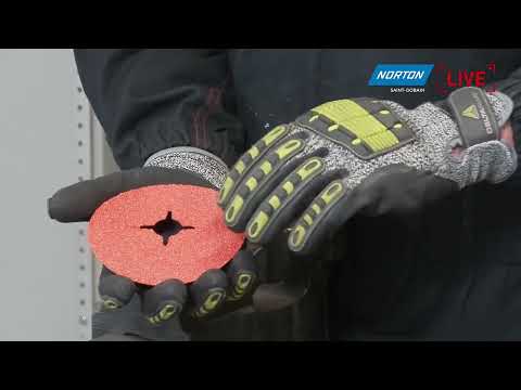 Norton Live - How to remove scale from metal with an angle grinder