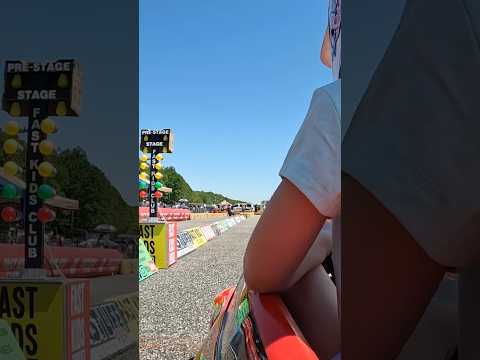 Get the kids involved in drag racing. Girl at the end was thankfully okay.