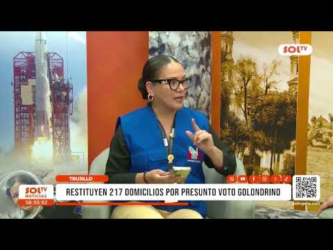 Trujillo: Restituyen 217 domicilios por presunto voto golondrino