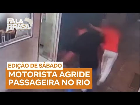 Motorista insatisfeito com farelo de comida em carro agride passageira no Rio