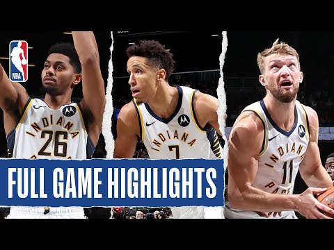 PACERS at NETS | FULL GAME HIGHLIGHTS | October 30, 2019