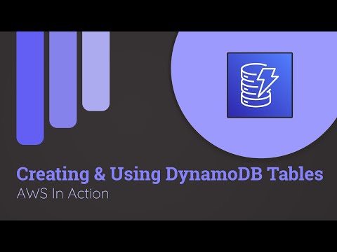 Creating & Configuring DynamoDB Tables | AWS in Action