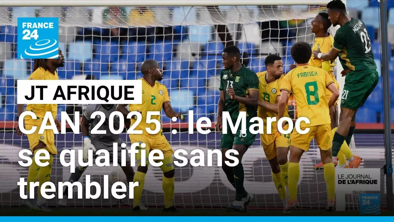 CAN-2025: le Maroc se qualifie sans trembler, l'Afrique du Sud rejoint l'Egypte en huitièmes