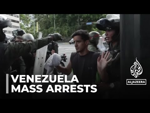 Venezuela crackdown: Activists decry mass arrests after elections