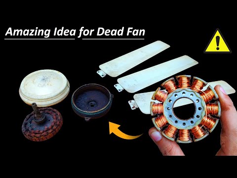 Do Not Throw Away Your Old 220v Induction Motor Ceiling Fan