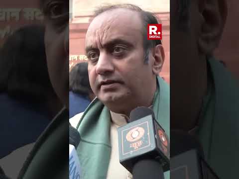 BJP MP Sudhanshu Trivedi Calls Out Congress for Delayed Reaction to Remarks In The Parliament