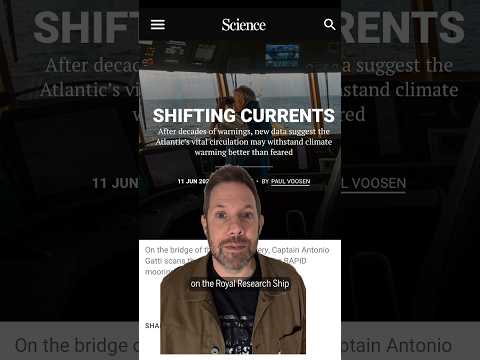 How scientists measure Atlantic currents