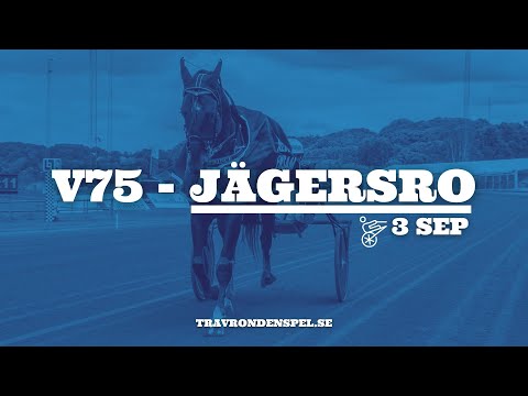V75 tips Jägersro | Tre S - Bästa jackpottspiken!