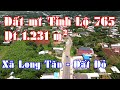 NVT2125 bán đất MT Tỉnh lộ 765 ngay gần UBND xã Long Tân, BRVT có 500m2 thổ cư NVT2125 bán đất MT Tỉnh lộ 765 ngay gần UBND xã Long Tân, BRVT có 500m2 thổ cư