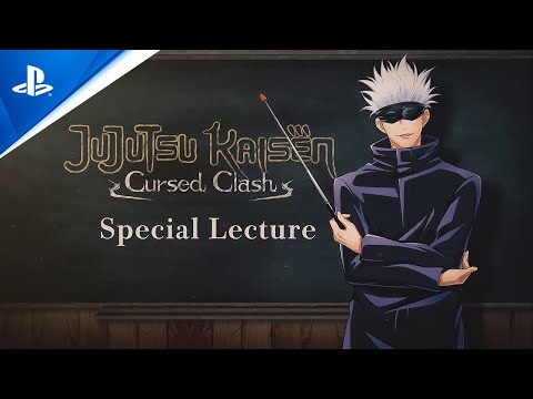 Jujutsu Kaisen Cursed Clash - Gojo Satoru Teaches Game Mechanics | PS5 & PS4 Games