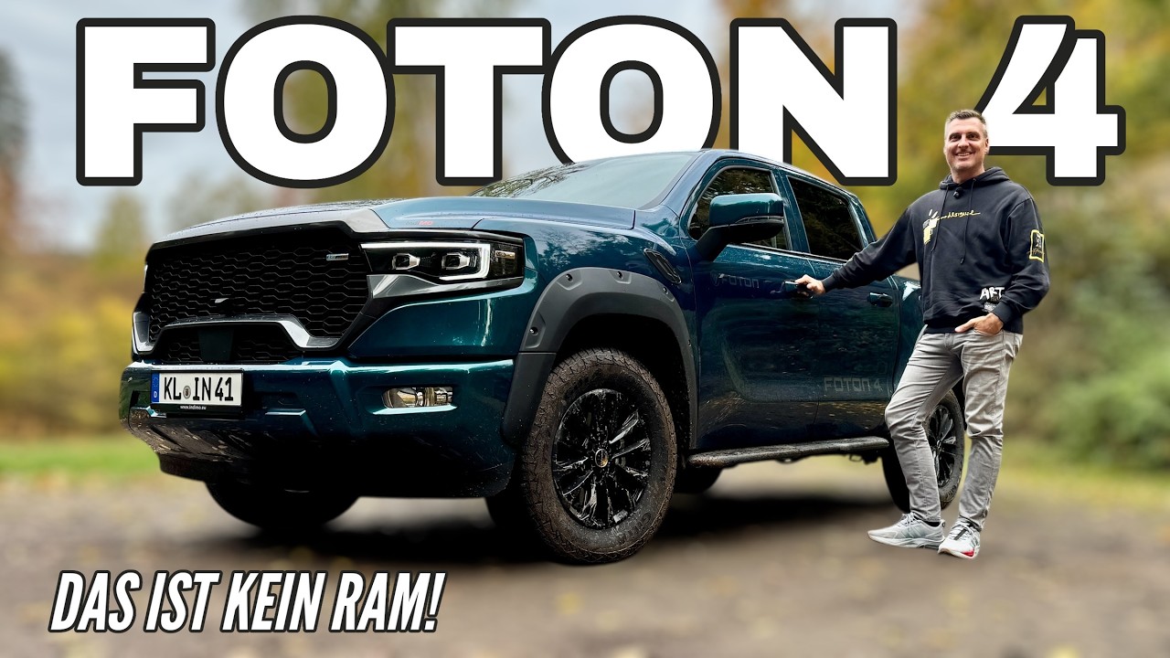 FOTON 4 im Test: Pick-up mit Dieselmotor aus China im RAM-Style | Allrad | 2025