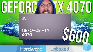 Vido-test sur GeForce RTX 4070