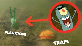 I CAPTURED PLANKTON IN REAL LIFE! *From Spongebob!*