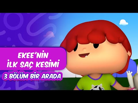 Ekee'nin İlk Saç Kesimi ✂🧑 Pepee Leliko ve Pisi 3 Bölüm Bir Arada! | Düşyeri