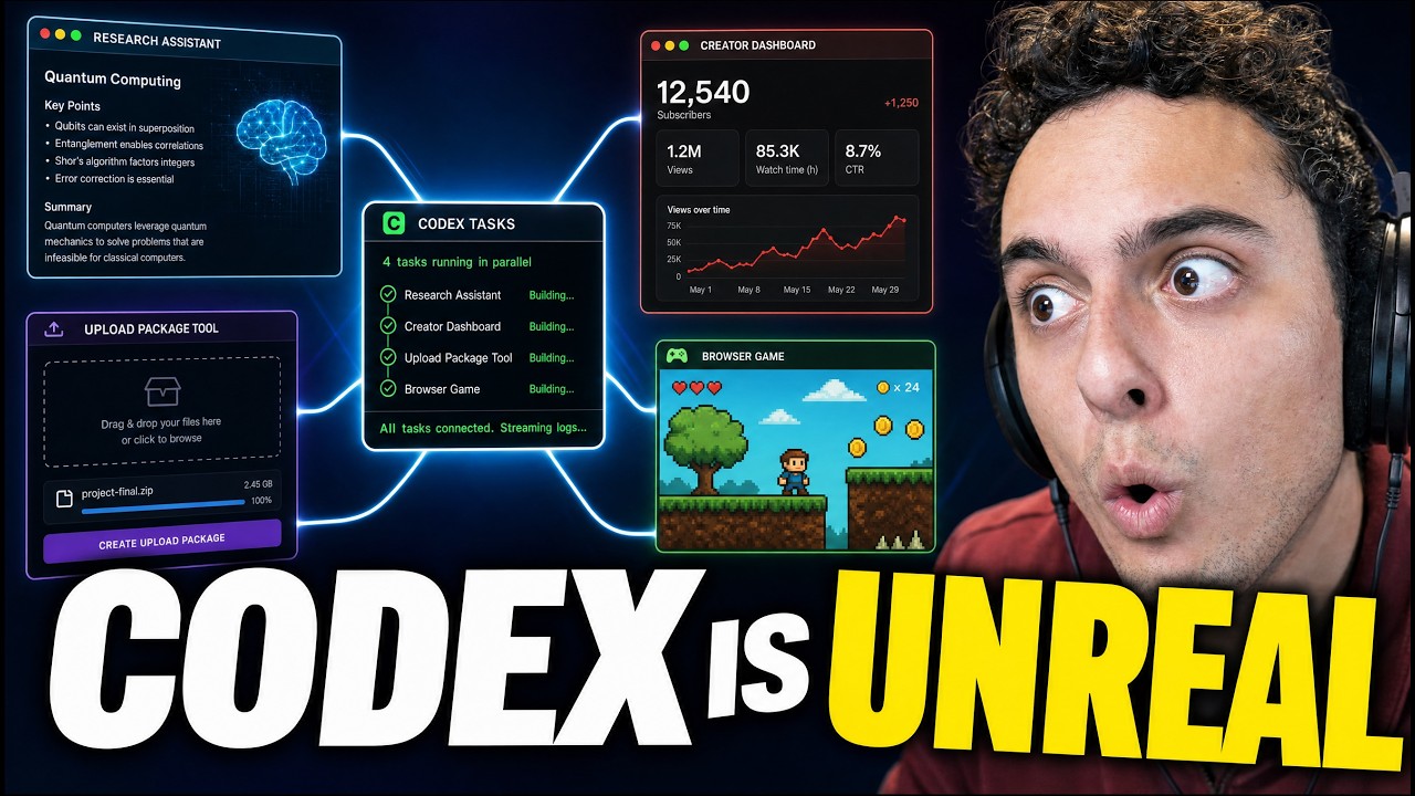 I Let Codex Build 4 Apps At Once... This Got Wild