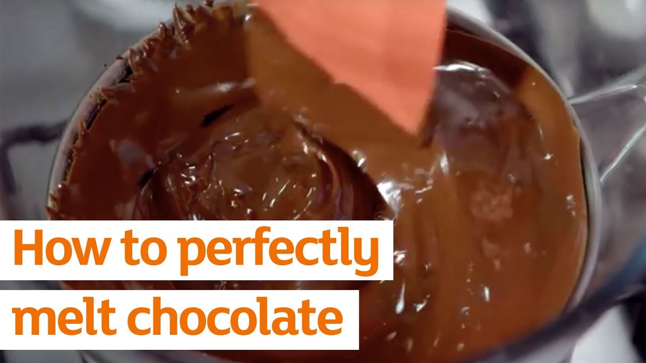 How To Melt Chocolate Youtube 