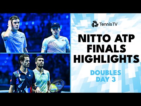 Koolhof/Mektic, Heliovaara/Patten & More Play | Nitto ATP Finals 2024 Doubles Highlights Day 3